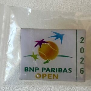 BNP Paribas Open 2026 NEW Pin Lapel, Hat etc.